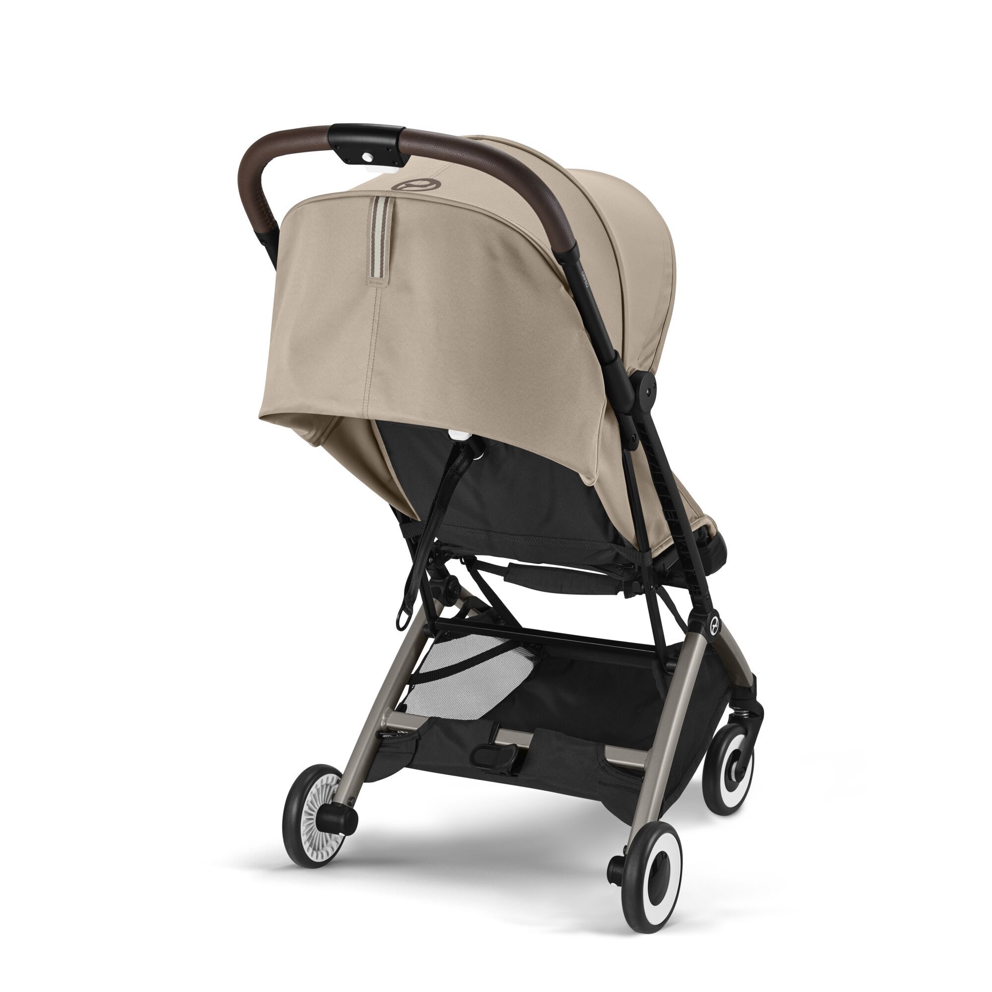 Прогулочная коляска Cybex Orfeo с дождевиком и бампером, TPE Almond Beige