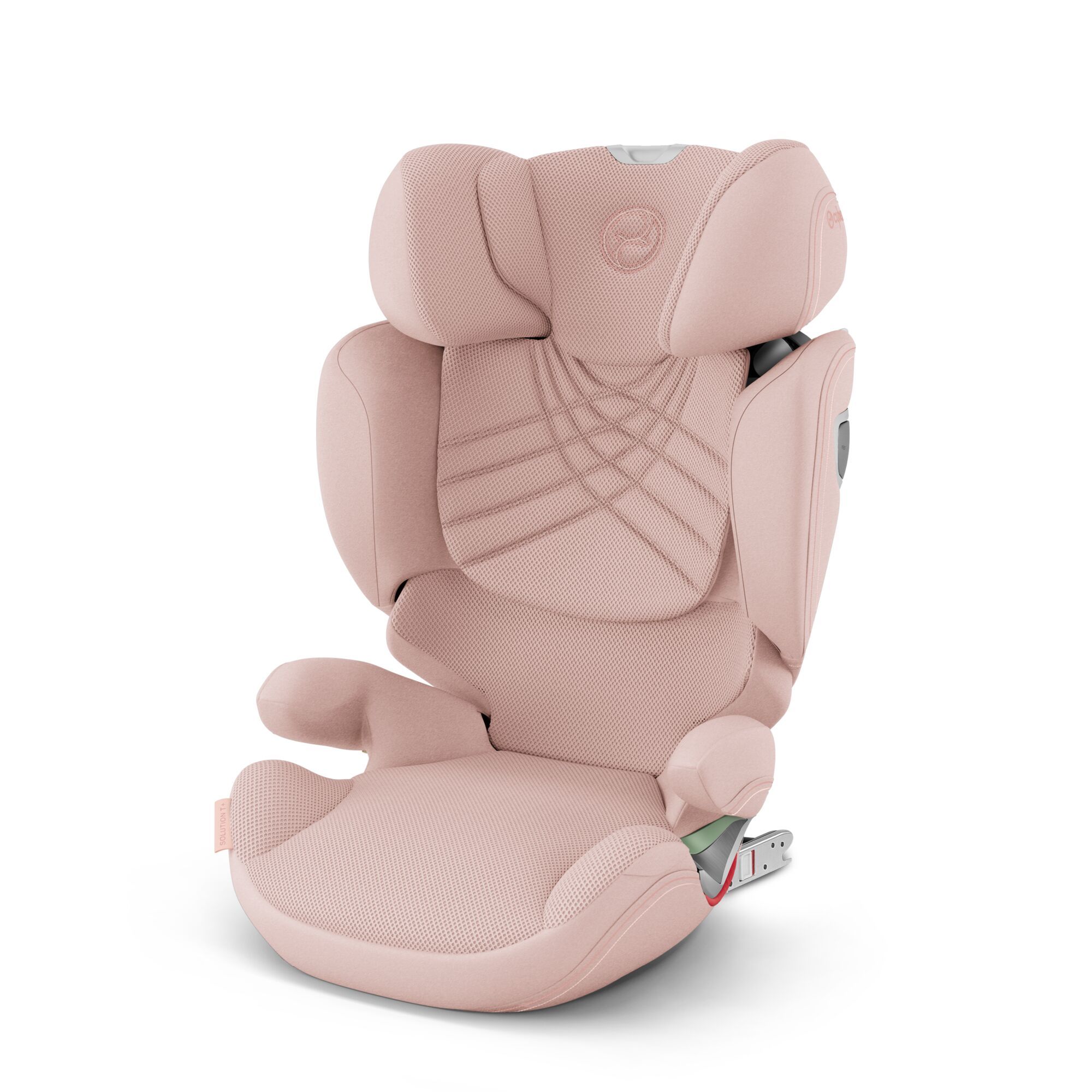 Автокресло Cybex Solution T i-Fix Peach Pink Plus 3-12 лет (15-36 кг), трансформируется в бустер, Isofix, i-Size R129