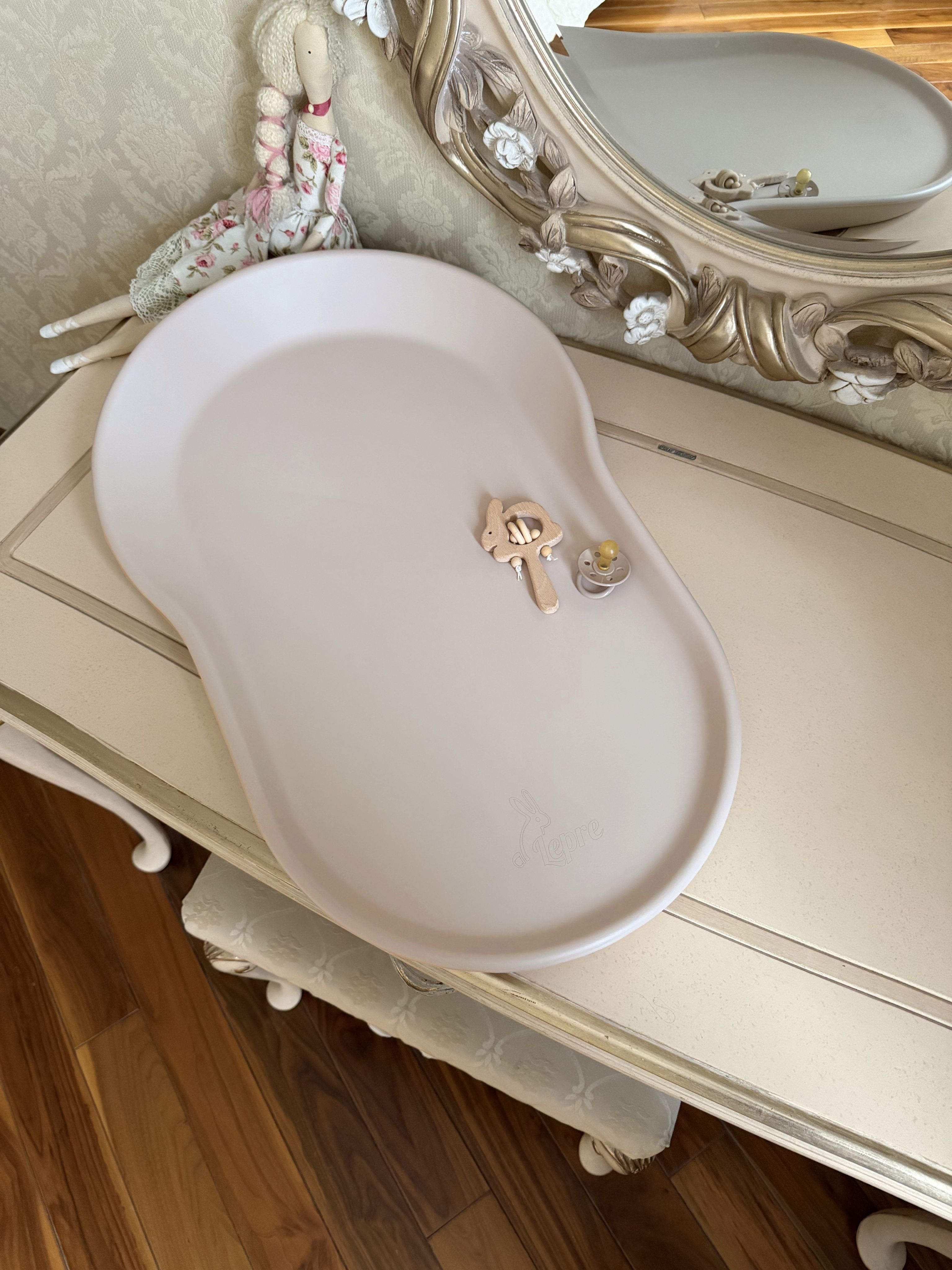 Матрасик пеленальный Baby pad Soft touch с эффектом "кожа к коже" BEIGE